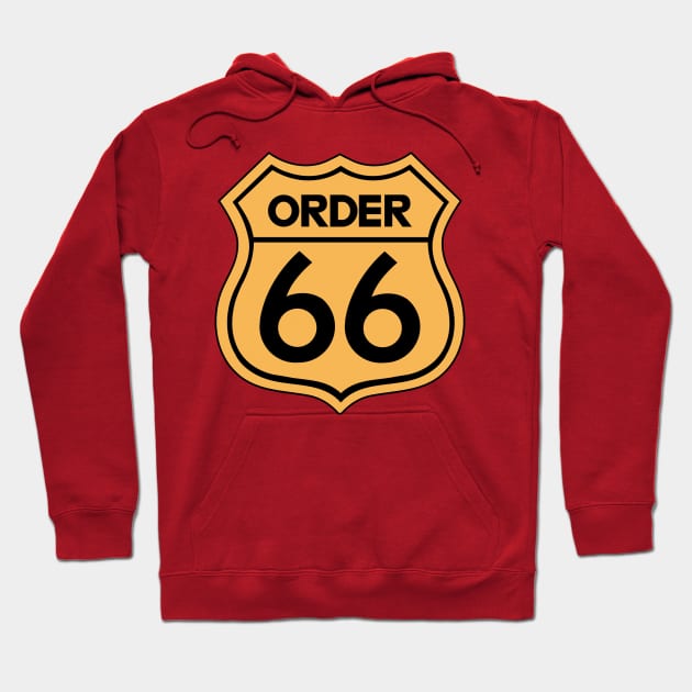 Order 66 Hoodie by drummingco